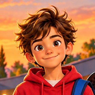 Juan con 9 años